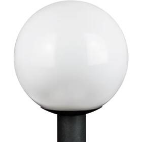 Sunlite 445041940992 12 Inch Outdoor Globe Post 1-light White Polycarbonate Top Lantern Sunlite 445041940992 12 Inch Outdoor Globe Post 1-light White Polycarbonate Top Lantern