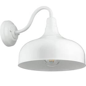 46068-su Sunlite 1-light White Aluminum Outdoor Gooseneck Barn Light Wall Mounted Sconce 46068-su Sunlite 1-light White Aluminum Outdoor Gooseneck Barn Light Wall Mounted Sconce