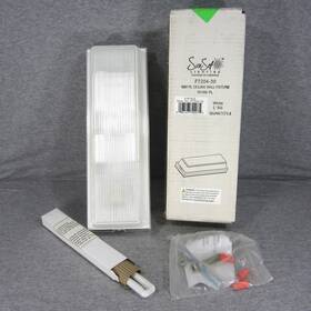 F7204-30 Sunset Lighting And Fans 13w Outdoor Ceiling Wall Light Fixture White Finish F7204-30 Sunset Lighting And Fans 13w Outdoor Ceiling Wall Light Fixture White Finish