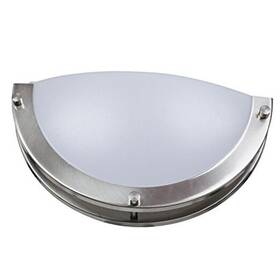 Sunshine Lighting 653703490717 12-inch Wall Sconce Half Moon Light Fixture 12 Watts 890 Lumens 4000k Cool