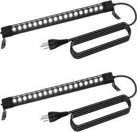 01-0.6m Swellishcolor Outdoor Wall Washer Lights 2 Pack 36w 5000k Daylight White Light 120v Ip