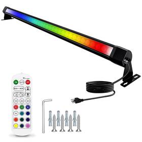 Swellishcolor 736690594535 72w Outdoor Wall Washer Light 48ftft Dimmable 5000k Rgb Led B