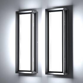Sy-f9054c-2p Sytmhoe Led Square Outdoor Wall Lights 2 Packs 16inch 6000k 10%-100% Dimmable Exteri
