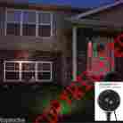 Szba0215 Floureon Xmas Red Green Laser Projector Landscape Light Led Rg Outdoor Garden Waterproof