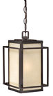 T0025 Vaxcel Outdoor Espresso Bronze Hyde Park Pendant Lighting 884656726787