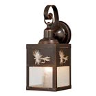 T0116 Vaxcel Lighting Mayfly Wide Outdoor Wall Sconce 884656733617