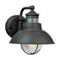 T0126 Cascadia Lighting Harwich Smart 7-3 4 Outdoor Wall Light Textured Gray 884656733693