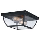 T0212 Vaxcel Lighting Granville Outdoor Flushmount Oil Burnished Bronze 884656736885