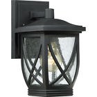 Tdr8406k Quoizel Tudor Wall Mount Lantern Sconce Mystic Black New Retail