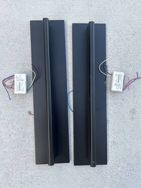 700owlyd Tech Lighting - Visual Comfort Lot Of 2 Pieces Lloyds 20 Inch Tall Led Indoor/outdoor Wall Sconces