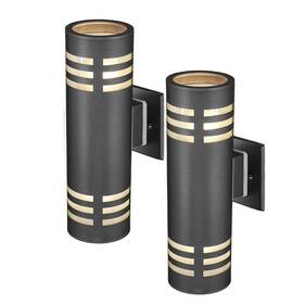 Tengxin 610452195379 Outdoor Exterior Wall Light Up And Down Cylinder Modern Porch Stainless
