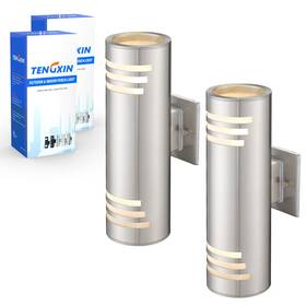 Txwlss0009ah-2 Tengxin 2 Pack Outdoor Light Up Down Wall Sconce With Lighting Fixtures