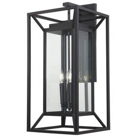 71267-66-c The Great Outdoors Harbor View 29.75 Inch 4-light Black Outdoor Wall Lantern With 71267-66-c The Great Outdoors Harbor View 29.75 Inch 4-light Black Outdoor Wall Lantern With