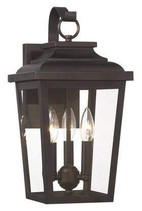 72172-189-c The Great Outdoors 72172-c Irvington Manor 3 Light 17 Inch Tall - Bronze 72172-189-c The Great Outdoors 72172-c Irvington Manor 3 Light 17 Inch Tall - Bronze
