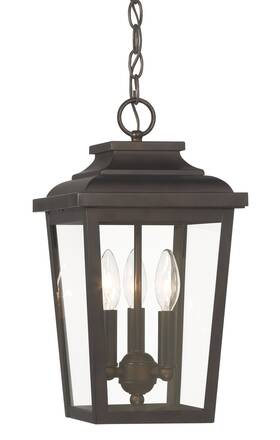 72174-189-c The Great Outdoors 72174-c Irvington Manor 3 Light 9 Inch W Outdoor - Bronze