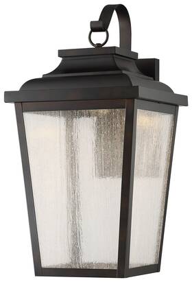 72178-189-l The Great Outdoors 72178-l Irvington Manor 24 Inch Tall 13w Led - Bronze