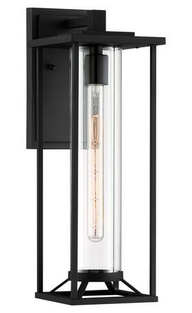 72477-66 The Great Outdoors Trescott 1 Light 20 Inch Tall Outdoor - Black