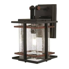 72491-68 The Great Outdoors 11.25 Inch San Marcos 1-light Antique Copper Outdoor Wall Lantern