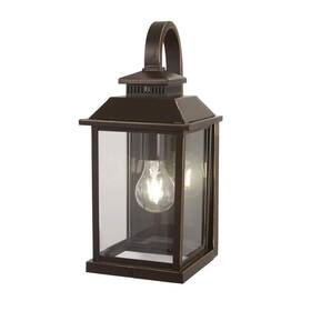 72591-143c The Great Outdoors Miners Loft 1-light Oil Rubbed Bronze With Gold Highlights Outdoor Wall Lantern