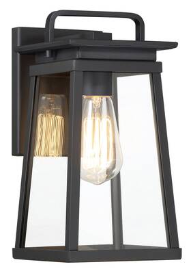 73211-66a The Great Outdoors 73211 Isla Vista 11 Inch Tall Outdoor Wall Sconce - Coal 73211-66a The Great Outdoors 73211 Isla Vista 11 Inch Tall Outdoor Wall Sconce - Coal