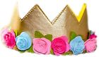 Third-os-flowercrownorig Birdy Boutique Girls Birthday Flower Crown Felt Gold Pink Princess