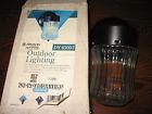 6300-7 Thomas Black Lighting Fixture 8 Outdoor Wall Glass " Bracket Dy