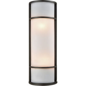 Ce932171 Thomas Lighting Bella 2 Light 18 Inch Oil Rubbed Bronze Outdoor Sconce