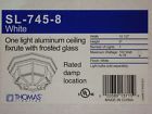 Sl745-8 Thomas Matte Lighting Light Essentials Ceiling Outdoor White