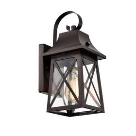 Tg-ydxy-f206 Tidoin 1-light Black Hardwired Outdoor Wall Lantern Sconce Porch Light With Clear Seedy Tg-ydxy-f206 Tidoin 1-light Black Hardwired Outdoor Wall Lantern Sconce Porch Light With Clear Seedy