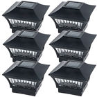 Tn-1216478 Greenlighting Aluminum Solar Post Cap Light Wood Or 841478146872