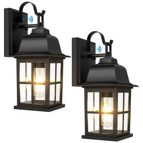 S1027 Tobusa 2-pack Dusk To Dawn Outdoor Wall Lights Exterior Light Fixtures With Photoce S1027 Tobusa 2-pack Dusk To Dawn Outdoor Wall Lights Exterior Light Fixtures With Photoce