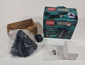 52617 Toro Metal Landscape Design Cresent Wall Light Outdoor Lighting Nos