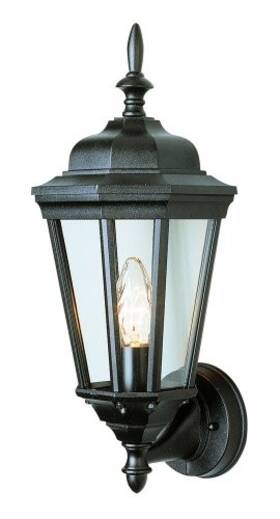 4095-rt Trans Globe Lighting 4095 Rt Outdoor Wall Light With Clear Glass Shade Rust Finished