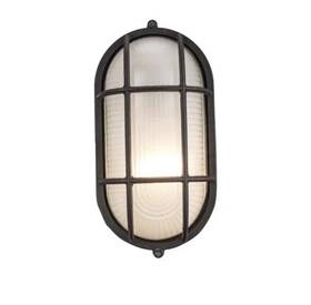 41005bk Trans Globe Lighting Oval Bulk Head Outdoor Light Black 41005bk Trans Globe Lighting Oval Bulk Head Outdoor Light Black