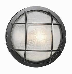 41505-rt Trans Globe Lighting - The Standard One Light Medium Bulkhead-rust Finish