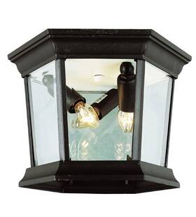 4904-bk Trans Globe Lighting San Marcos Outdoor Ceiling Light Black