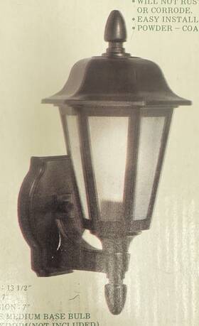 50448bk Trans Globe Lighting Exterior Light Fixture Black Finish 13-1/2 Inch High 50448bk Trans Globe Lighting Exterior Light Fixture Black Finish 13-1/2 Inch High