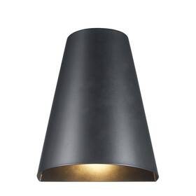 51331-mb Trans Globe Lighting 51331 Sidewell 6 Inch Tall Outdoor Wall Sconce - Black
