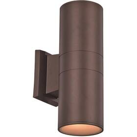 Led-40961-bz Trans Globe Lighting Compact Outdoor Wall Light Bronze