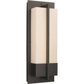 Led-50152-bk Trans Globe Lighting Venue Led 20 Inch Black Outdoor Wall Sconce