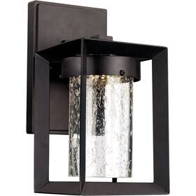 Led-50160-bk Trans Globe Lighting Taylor Led 10 Inch Black Outdoor Wall Lantern Led-50160-bk Trans Globe Lighting Taylor Led 10 Inch Black Outdoor Wall Lantern