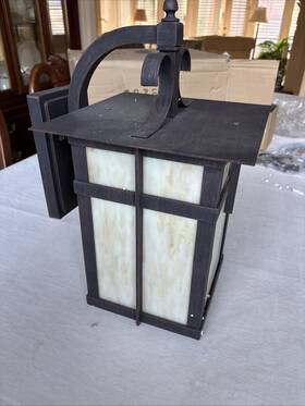 Pl-5283 Trans Globe Lighting Model Rt Outdoor Wall Lantern In Rust