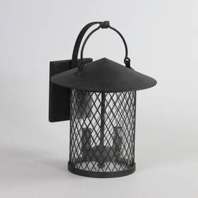B5172 Troy Lighting Altamont 2-light Outdoor Wall Lantern In French Iron Finish