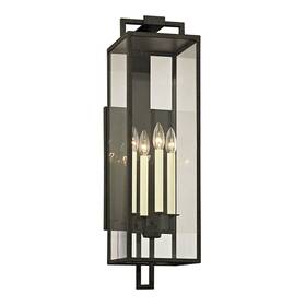 Beckham-4 Troy Lighting B6383-for - Light Outdoor Wall Mount-8 Inches Wide By 28.5