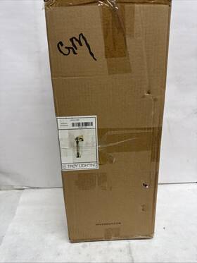 B6723-pbr Troy Lighting B6723-pbr/tbk Gareth 23 Inch Tall Led Outdoor Wall Sconce -read