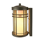 Tw17026 Dale Tiffany Golden Black Outdoor Wall Sconce 020258148262