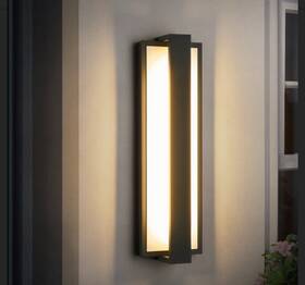 Kalt1757 Unbranded / Generic Model 16 Inch Black Led Outdoor Wall Sconce