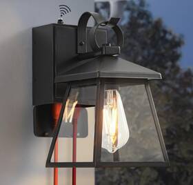 Sot4b Unique Trendy 1 Dusk To Dawn Outdoor Lighting With Gfci Outlet Waterproof Outside Porch Lights