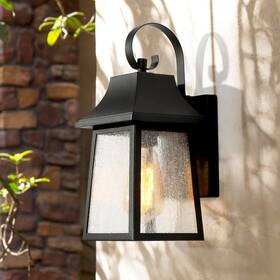 628z7iaarrm4252 Uolfin 1-light Black Farmhouse Outdoor Wall Lantern Sconce Industrial Porch