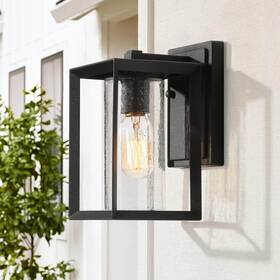 I7bruqhd24363bz Uolfin Craftsman Rectangle Porch Outdoor Wall Sconce 1-light Black Industrial Patio I7bruqhd24363bz Uolfin Craftsman Rectangle Porch Outdoor Wall Sconce 1-light Black Industrial Patio